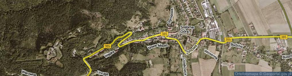 Zdjęcie satelitarne Letnia ul.